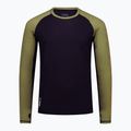 Mons Royale Temple Merino fern/schwarz Herren Thermo-Longsleeve 3