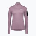 Women's Mons Royale Diversion Mock Neck Thermo-Langarmshirt mauve 3