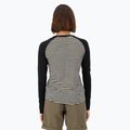 Damen-Funktionsshirt Mons Royale Icon Raglan mr stripe/black 2