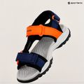 Geox Borealis ozeanblau/orange Junior Sandalen 16