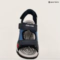 Geox Borealis ozeanblau/rot Junior Sandalen 16