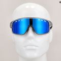 CASCO SX-25 Carbonic smoke Sonnenbrille klar/blau verspiegelt 7