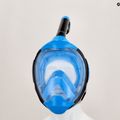Vollgesichtsmaske zum Schnorcheln AQUASTIC KAI blau 10