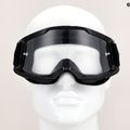 Fahrradbrille Kinder 100% Strata 2 Junior black/clear 7