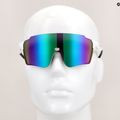 Sonnenbrille Red Bull SPECT Stun shiny white/smoke with purple-green mirror 9