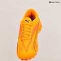 PUMA Ultra Play TT Jr Kinder Fußballschuhe sunset glow/puma schwarz/sun stream 9