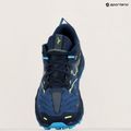 Herren Laufschuhe Mizuno Wave Mujin 10 Kleid blau/scharf grün/Schwimmkappe 14