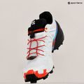 Salomon Speedcross 6 Damen Laufschuhe weiß/schwarz/feurig rot 11