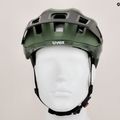 UVEX React MIPS Fahrradhelm moosgrün/schwarz matt 12