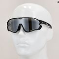 Tripout Force schwarz/dunkelsilberne Axiom-Sonnenbrille 7