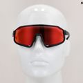 Sonnenbrille Herren Quiksilver Slash+ black ml red 8