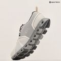 Women's On Running Cloud 5 Wasserdichte Perle/Nebel Laufschuhe 16