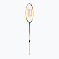 Badmintonschläger Wilson Fierce 570 gold/white 2