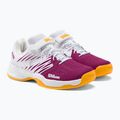 Wilson Kaos K 2.0 Kinder Tennisschuhe weiß und rosa WRS329190 5