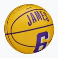 Wilson NBA Spieler Icon Mini Lebron Basketball WZ4007201XB3 Größe 3 2