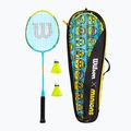 Wilson Minions 2.0 schwarz/gelb Kinder Badminton Set