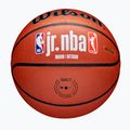 Kinder Basketball Wilson NBA JR Fam Logo Indoor Outdoor braun Größe 5 5