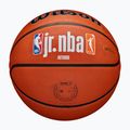 Kinder Basketball Wilson NBA JR Fam Logo Authentic Outdoor braun Größe 5 5