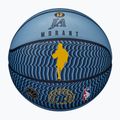 Wilson NBA Spieler Icon Outdoor Basketball Morant blau Größe 7 6