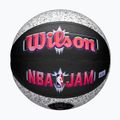 Wilson NBA Jam Indoor Outdoor Basketball schwarz/grau Größe 7