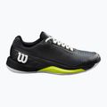 Herren Tennisschuhe Wilson Rush Pro 4.0 Clay schwarz/weiß/sicherheitsgelb 9