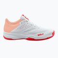 Damen Tennisschuhe Wilson Kaos Stroke 2.0 weiß/pfirsich perfait/infrarot 9