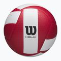 Volleyball Wilson Helix Game Ball red/white Größe 5