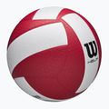 Volleyball Wilson Helix Game Ball red/white Größe 5 4