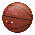 Basketball Wilson NBA Team Alliance Chicago Bulls brown Größe 7 3