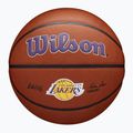 Basketball Wilson NBA Team Alliance Los Angeles Lakers brown Größe 7