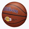 Basketball Wilson NBA Team Alliance Los Angeles Lakers brown Größe 7 3