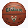 Basketball Wilson NBA Team Alliance Milwaukee Bucks brown Größe 7
