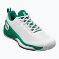 Tennisschuhe Herren Wilson Rush Pro 4.5 Clay white/ bosphorus/ black 8