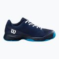 Wilson Rush Pro L Jr Kinder Tennisschuhe navy blazer/weiß/atomic blau 9