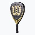 Padelschläger Wilson Defy LS black/ gold 3
