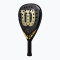 Padelschläger Wilson Defy V1 black/ gold 3
