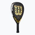Padelschläger Wilson Defy Pro V1 black/ gold 2