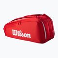 Tennistasche Wilson Super Tour Red 9PK red 2