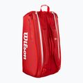 Tennistasche Wilson Super Tour Red 9PK red 3