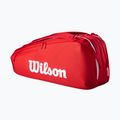 Tennistasche Wilson Super Tour Red 6PK red 2