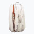 Tennistasche Wilson Roland Garros Super Tour 9PK cream/ clay 3