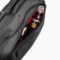 Tennistasche Wilson Clash V3 Super Tour 6PK black/ infrared 8