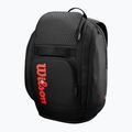 Tennis Rucksack Wilson Clash V3 Super Tour black/ infrared 2