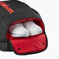 Tennis Rucksack Wilson Clash V3 Super Tour black/ infrared 10