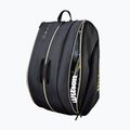 Padel-Tasche Wilson Defy Padel black/gold 5