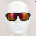 UVEX Sportstyle 238 deep space matt/rot verspiegelte Sonnenbrille 6