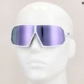 UVEX Sportstyle 237 weiß matt/verspiegelt lavendel Sonnenbrille 7