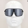 UVEX Sportstyle 237 schwarz matt/verspiegelt silberne Sonnenbrille 7