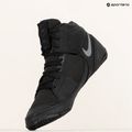 Nike Fury Ringerschuhe schwarz/metallic silber 9