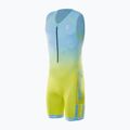 Triathlonanzug für Herren Synergy Elite Sleeveless Trisuit mint/yellow
